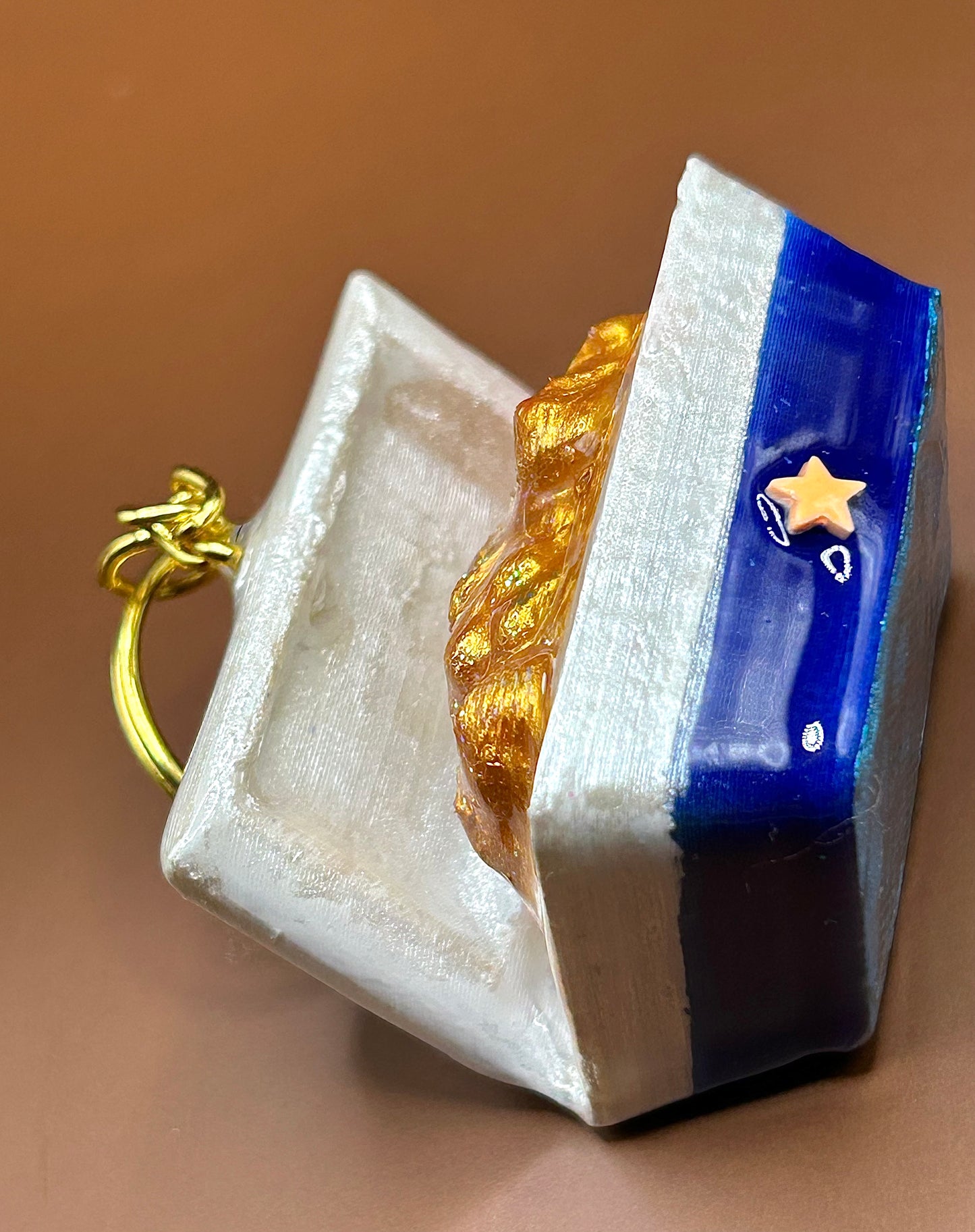 Treasure McSpace Nuggies Keychains - 3D Printed Food Accessories | TheJungleBrunch89