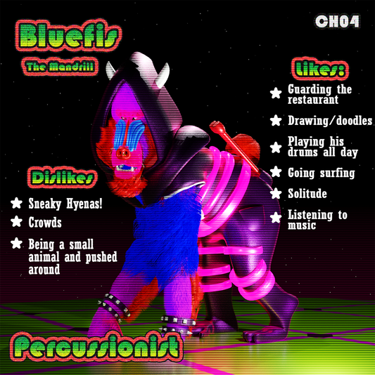 Bluefis the Mandrill 🥁