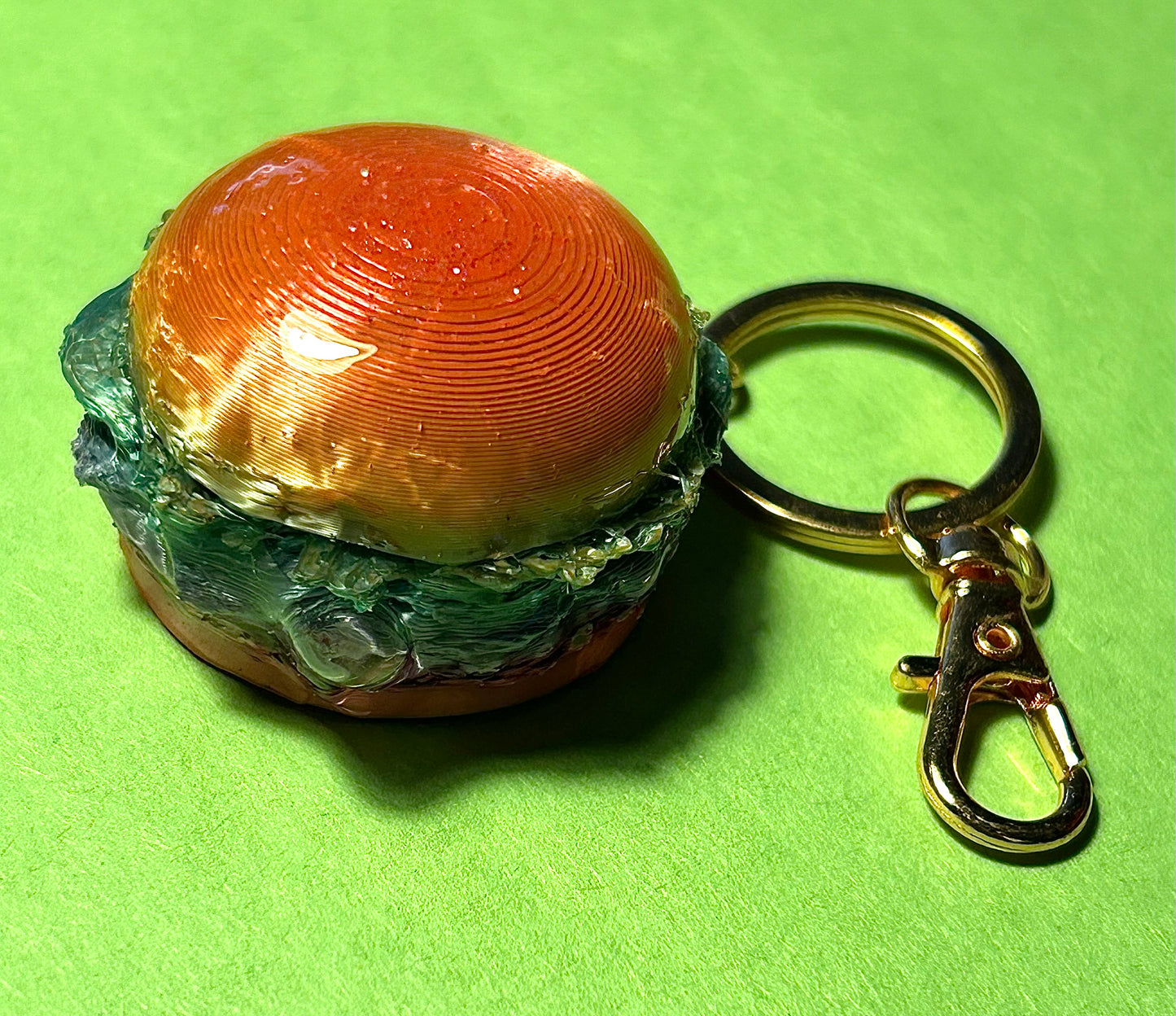 Limited Edition Burger keychains - 3D Printed Food Accessories | TheJungleBrunch89