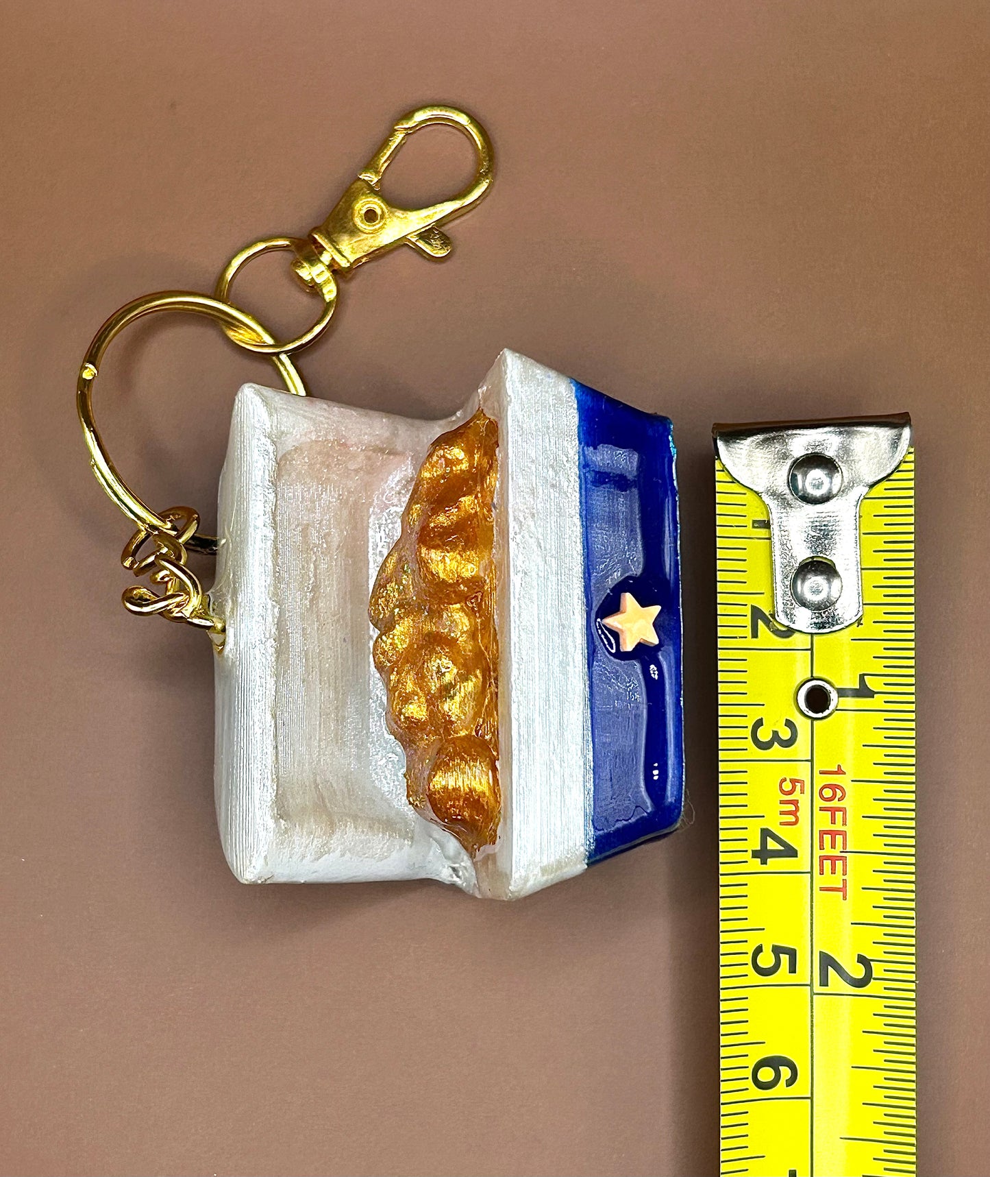 Treasure McSpace Nuggies Keychains - 3D Printed Food Accessories | TheJungleBrunch89