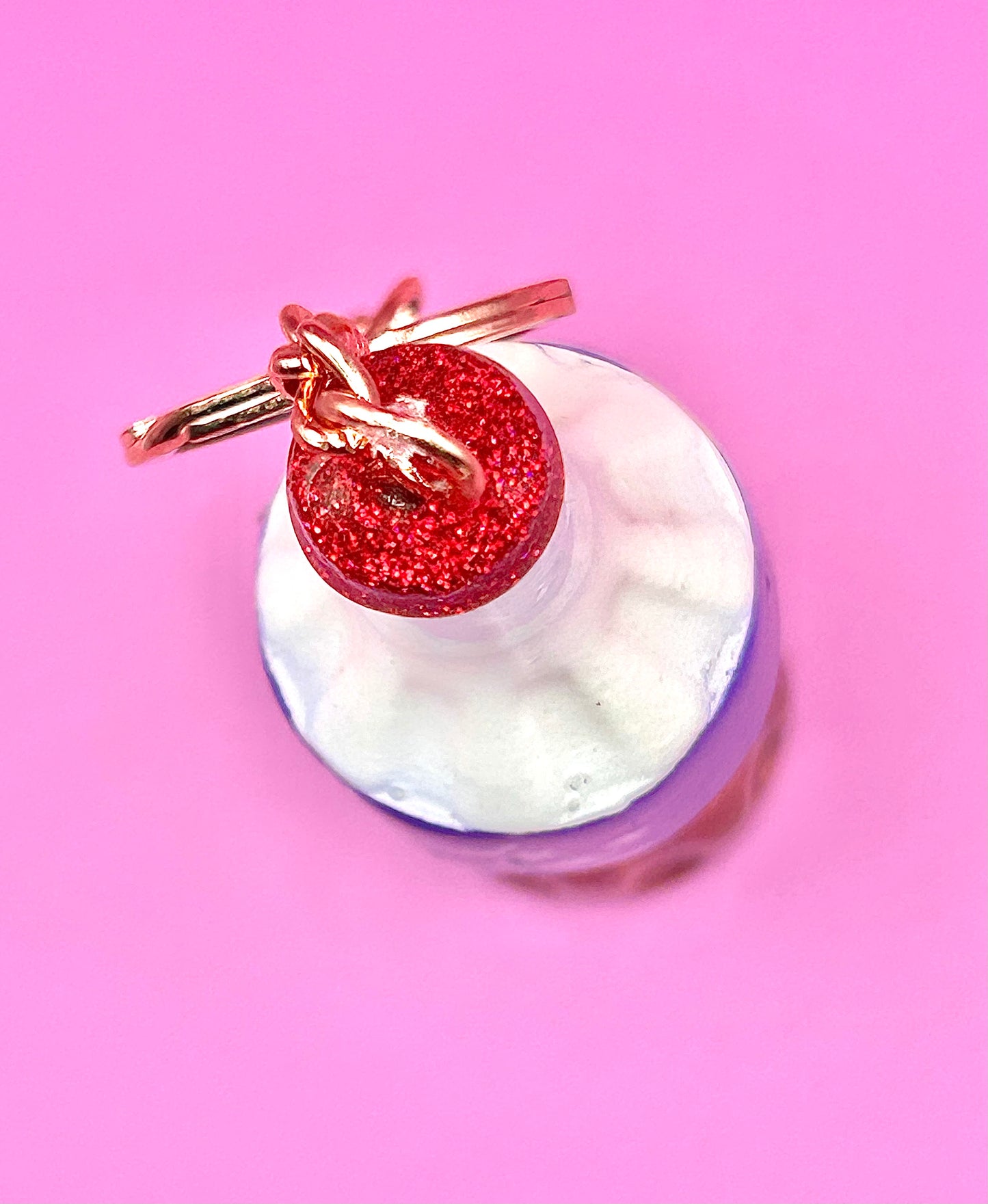 Retro Soda Bottle Keychain - 80s Style Drink Charm, Hand-Painted 3D Print - TJB89 Howdy dreams