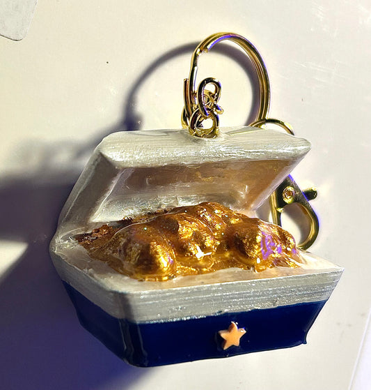 TreasureMcNuggets Keychains - 3D Printed Food Accessories | TheJungleBrunch89