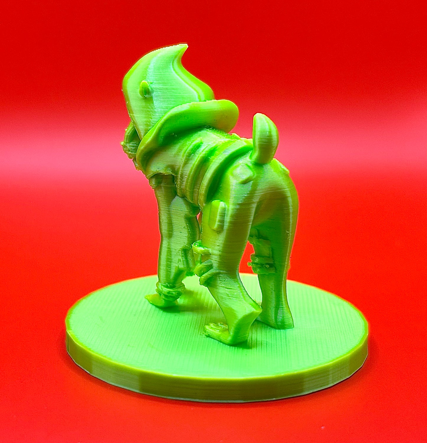 Bluefis Mandrill Figurine - 3D Printed Collectible Character