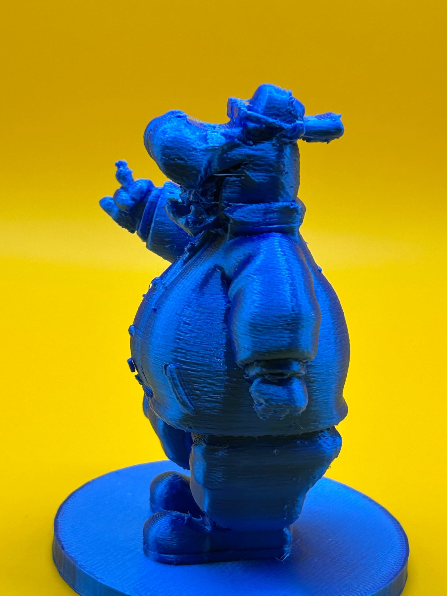 Hungry H. McHippo Figurine - 3D Printed Collectible Character