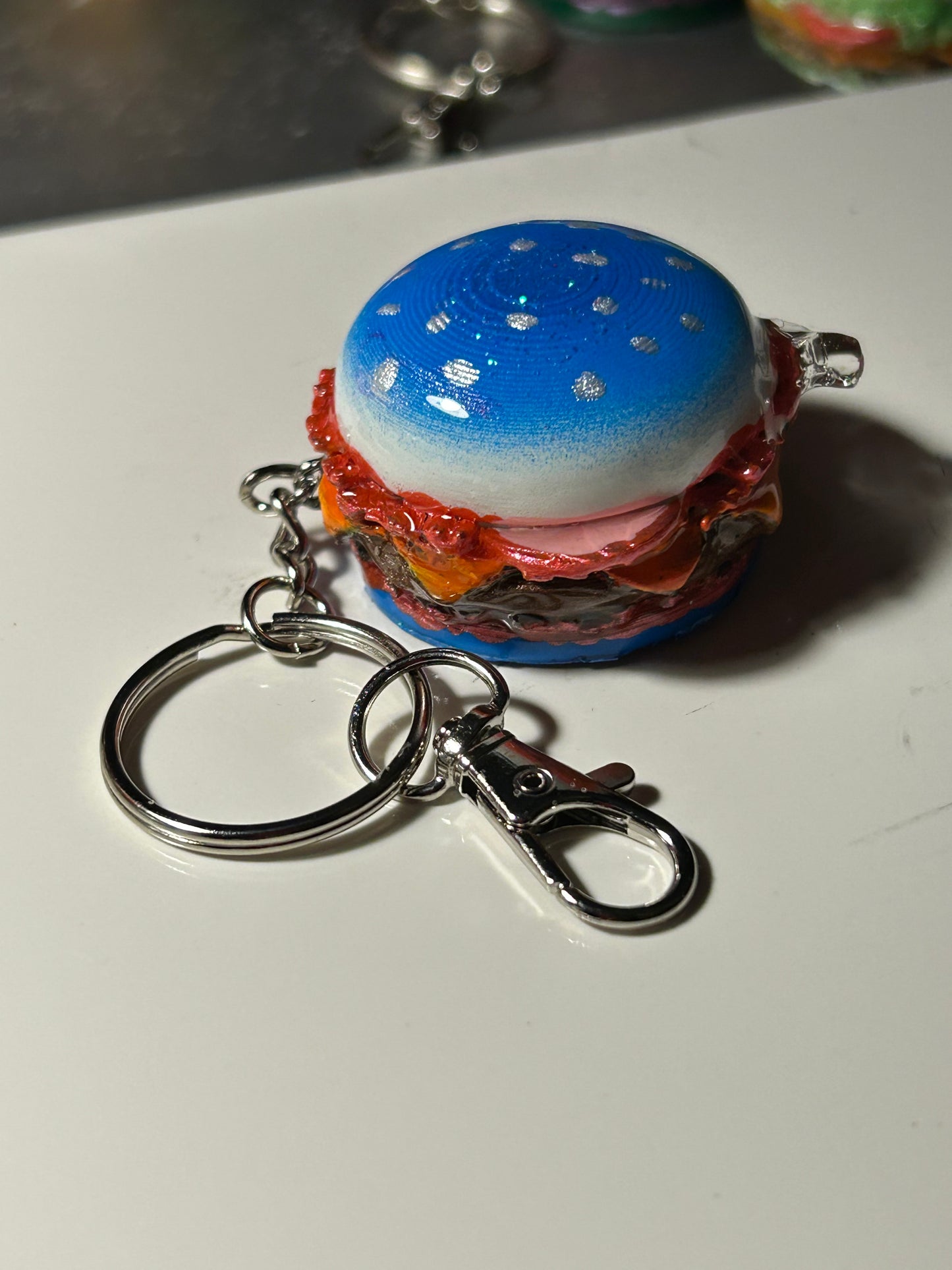 TJB89 Burger keychains