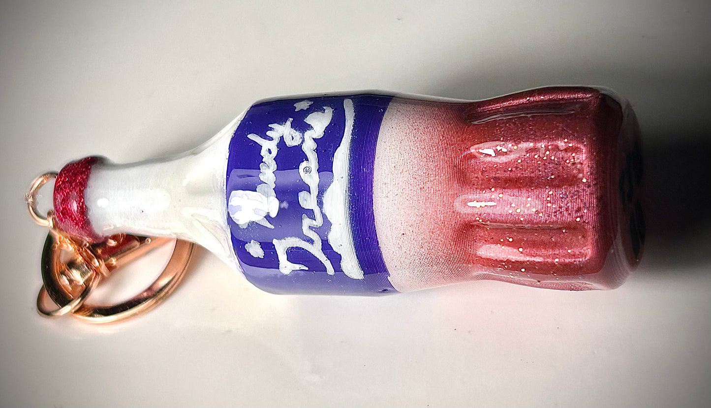 3D Printed Soda Keychain - TJB89 Howdy Dreams Retro Drink Charm