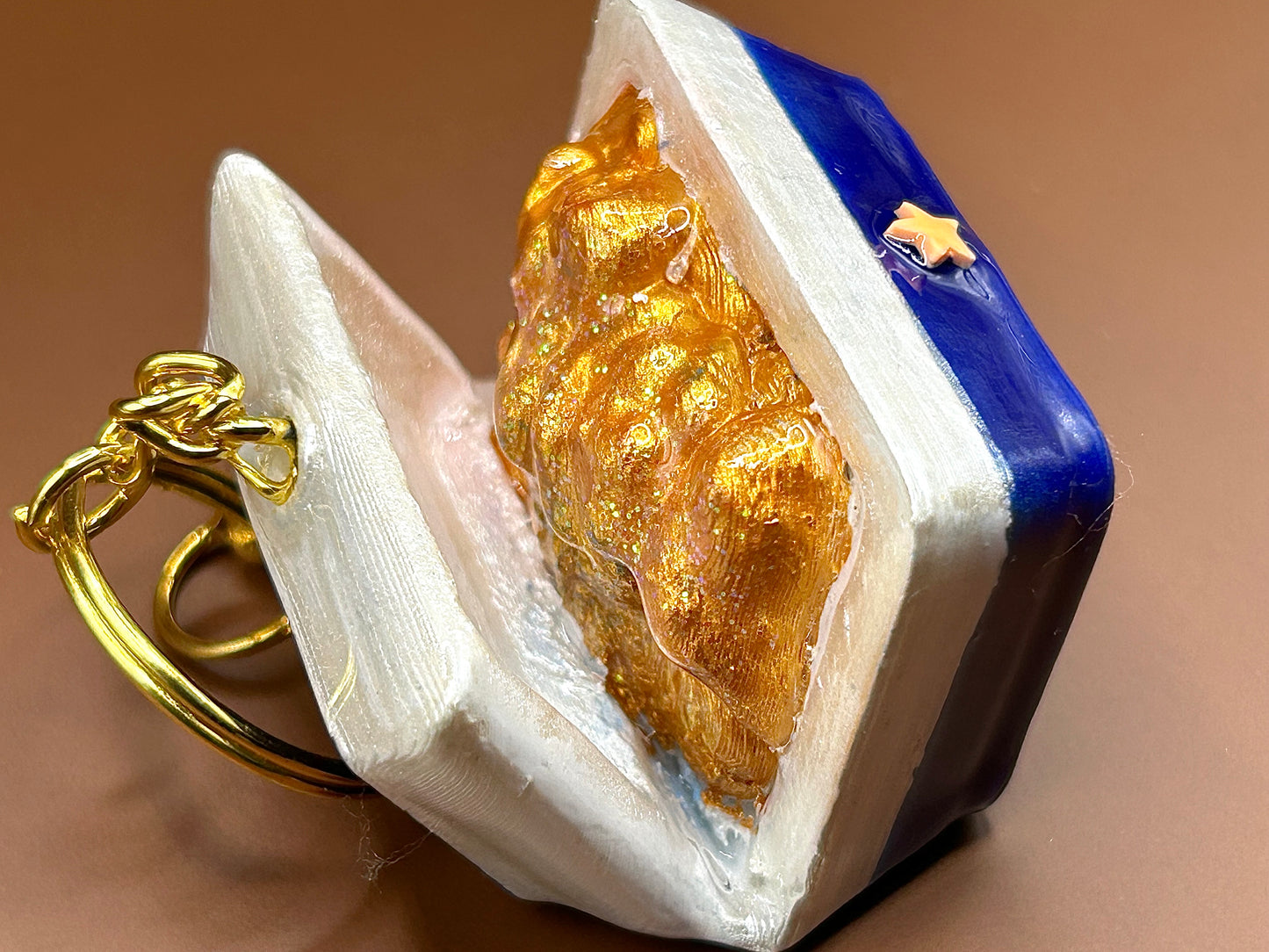 Treasure McSpace Nuggies Keychains - 3D Printed Food Accessories | TheJungleBrunch89