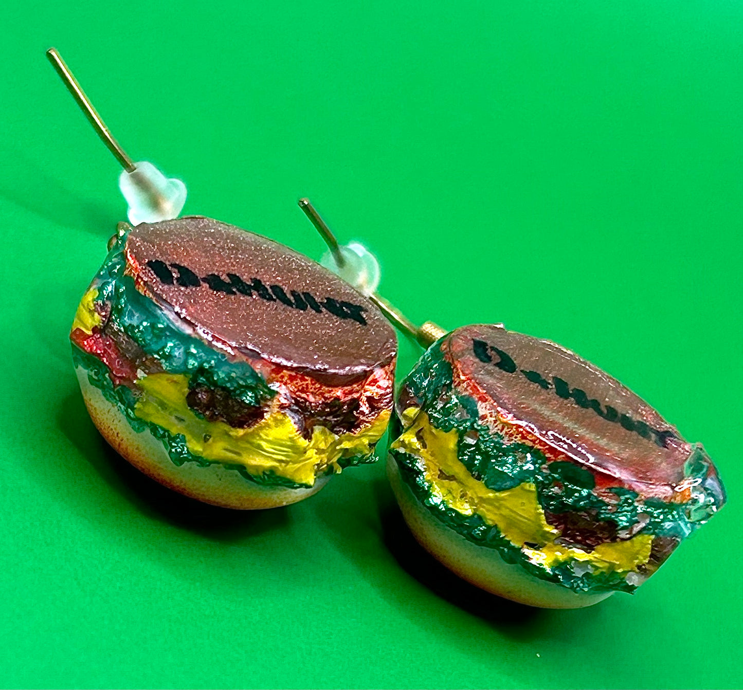 Jungle Brunch Earrings - 3D Printed Food-Themed Jewelry | TheJungleBrunch89