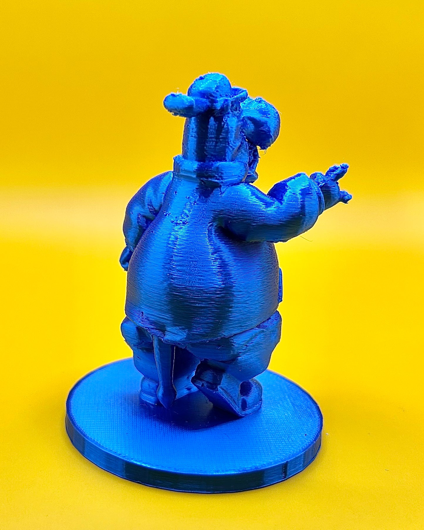 Hungry H. McHippo Figurine - 3D Printed Collectible Character