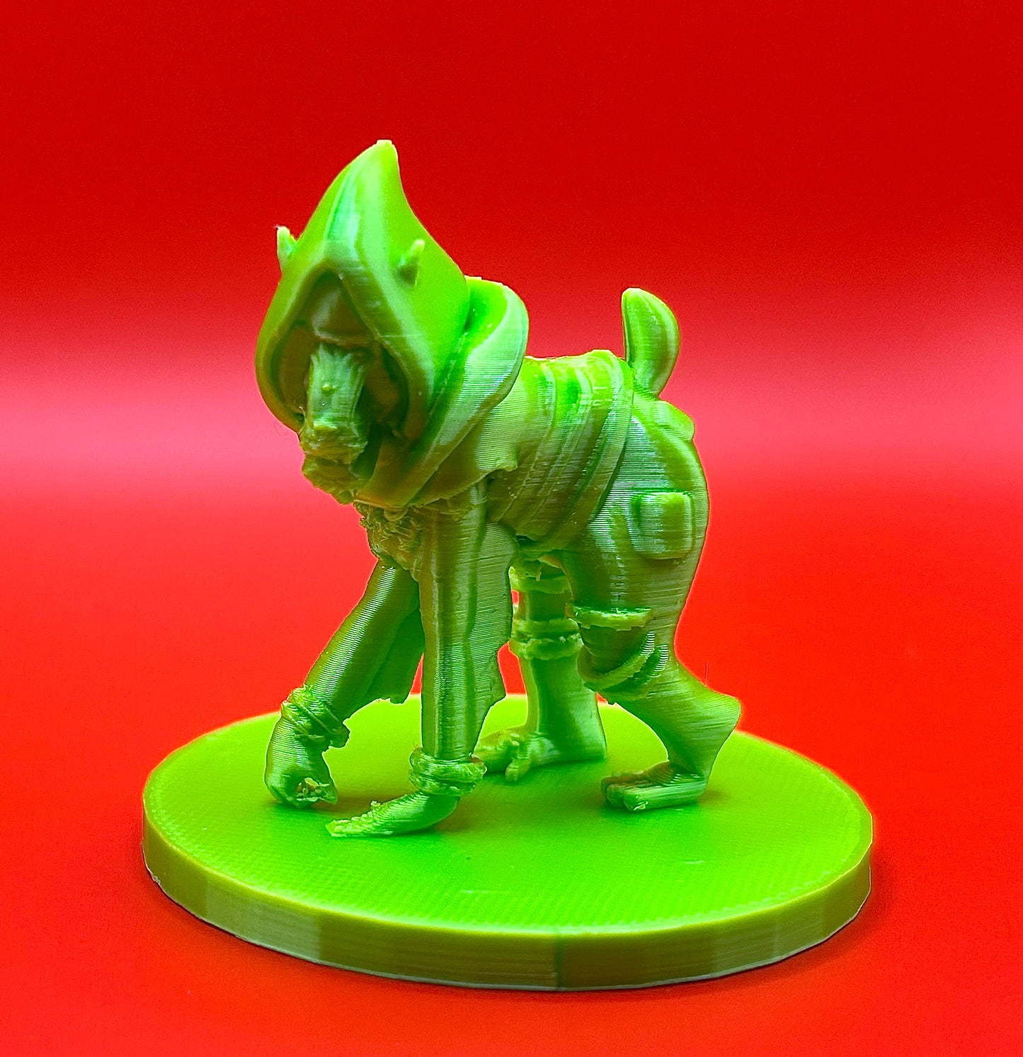 Bluefis Mandrill Figurine - 3D Printed Collectible Character
