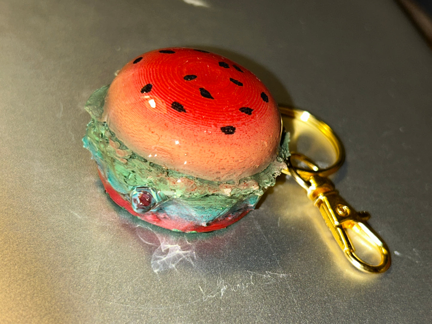 Limited Edition Burger keychains - 3D Printed Food Accessories | TheJungleBrunch89