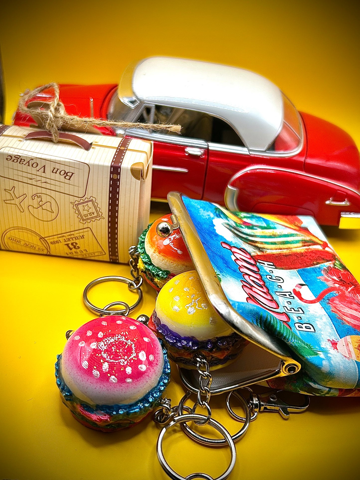 TJB89 Burger keychains