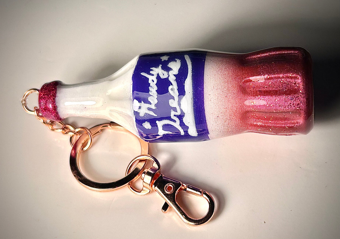 3D Printed Soda Keychain - TJB89 Howdy Dreams Retro Drink Charm