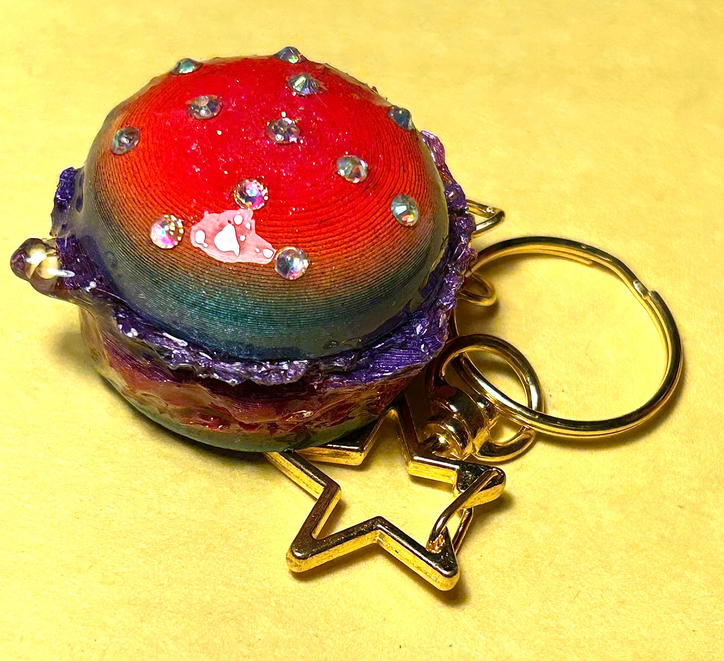 Limited Edition Burger keychains - 3D Printed Food Accessories | TheJungleBrunch89