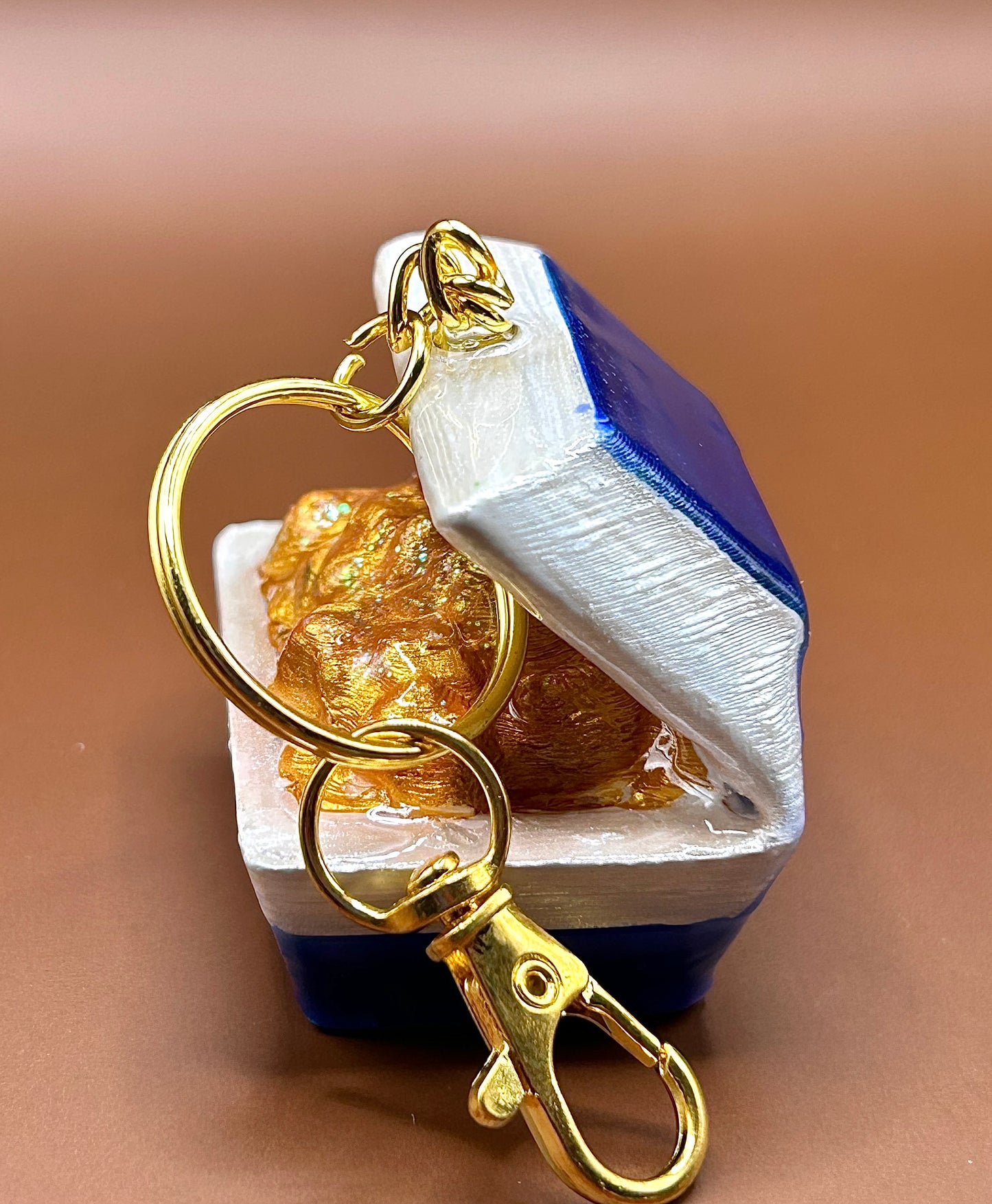 Treasure McSpace Nuggies Keychains - 3D Printed Food Accessories | TheJungleBrunch89