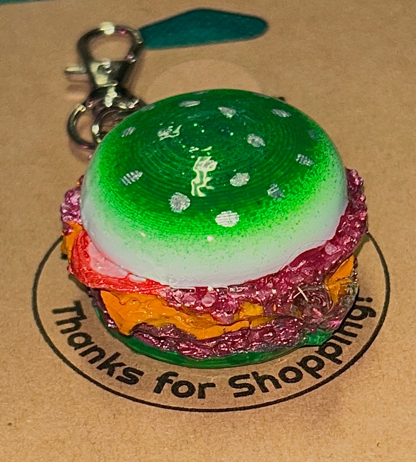 TJB89 Burger keychains