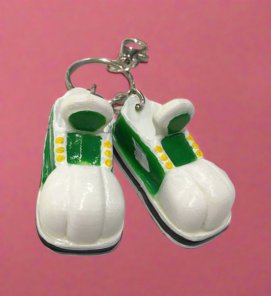 McHippo Shoe Keychains (Green)