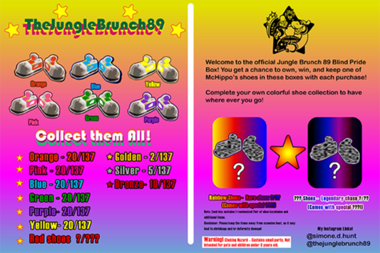 Mystery Blind Pride Box (McHippo Shoe keychain Addition)