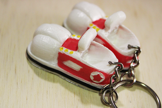 McHippo Shoe Keychains (Pink)