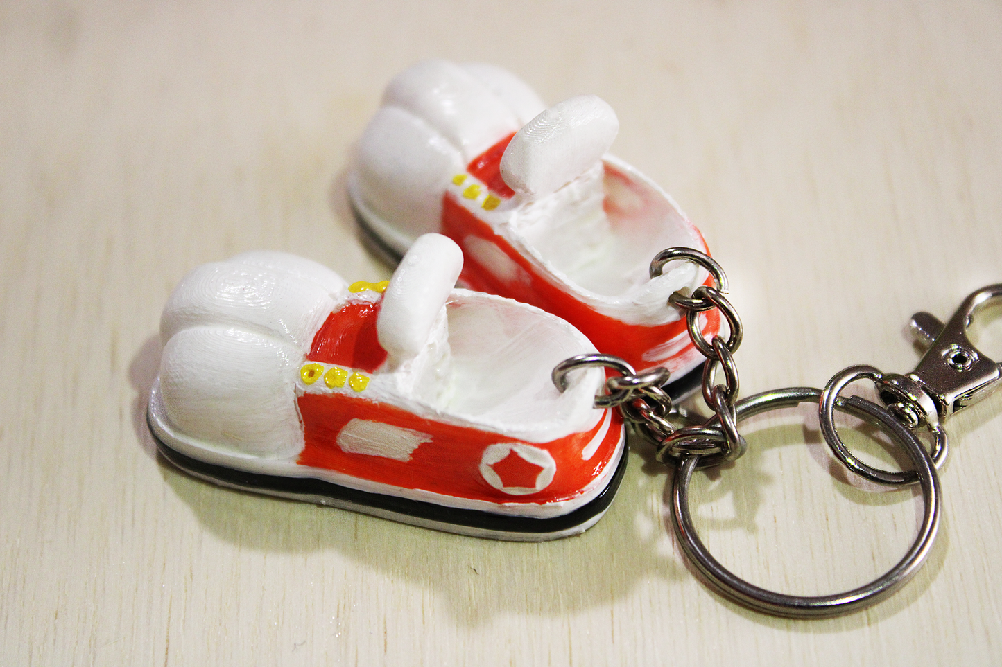 McHippo Shoe Keychains (Orange)