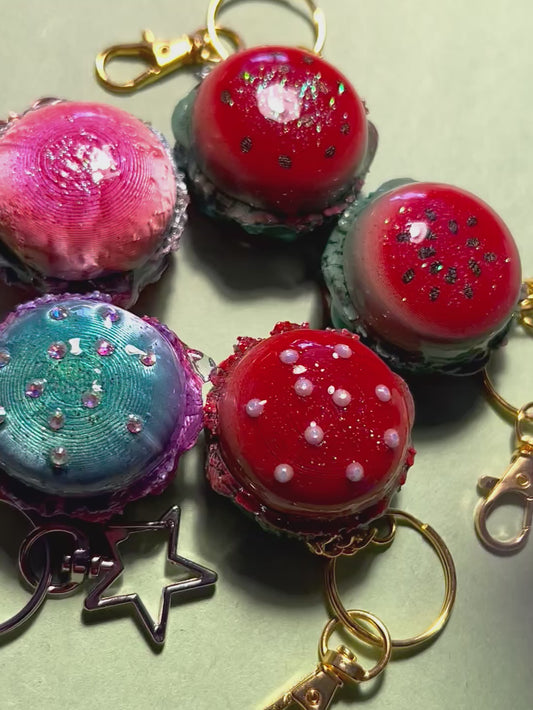 Limited Edition Burger keychains - 3D Printed Food Accessories | TheJungleBrunch89